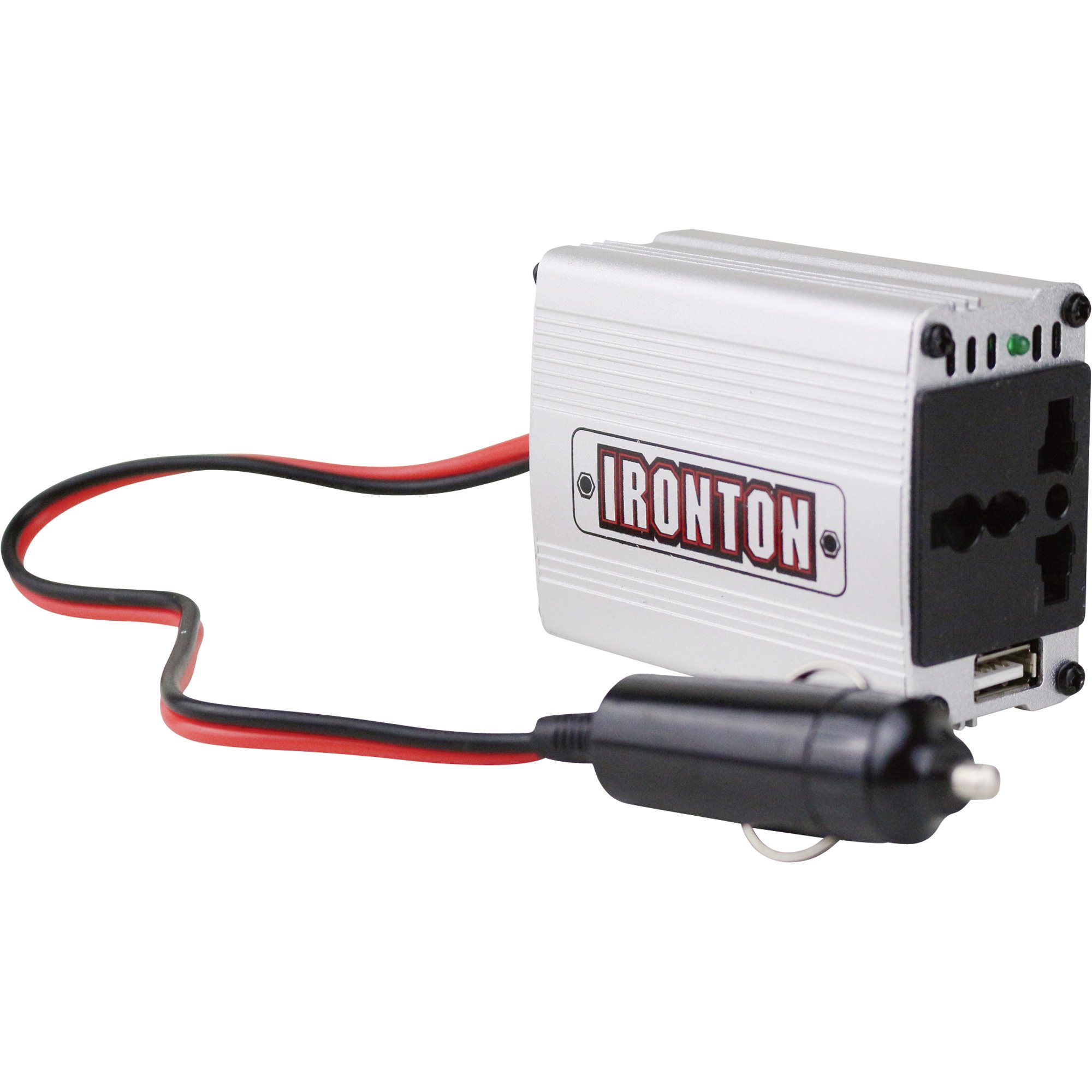 Ironton Power Inverter — 12 Volts, 200 Watts